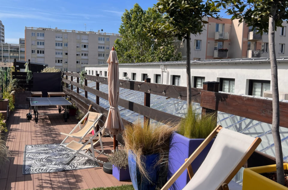 Transat sur rooftop au b45